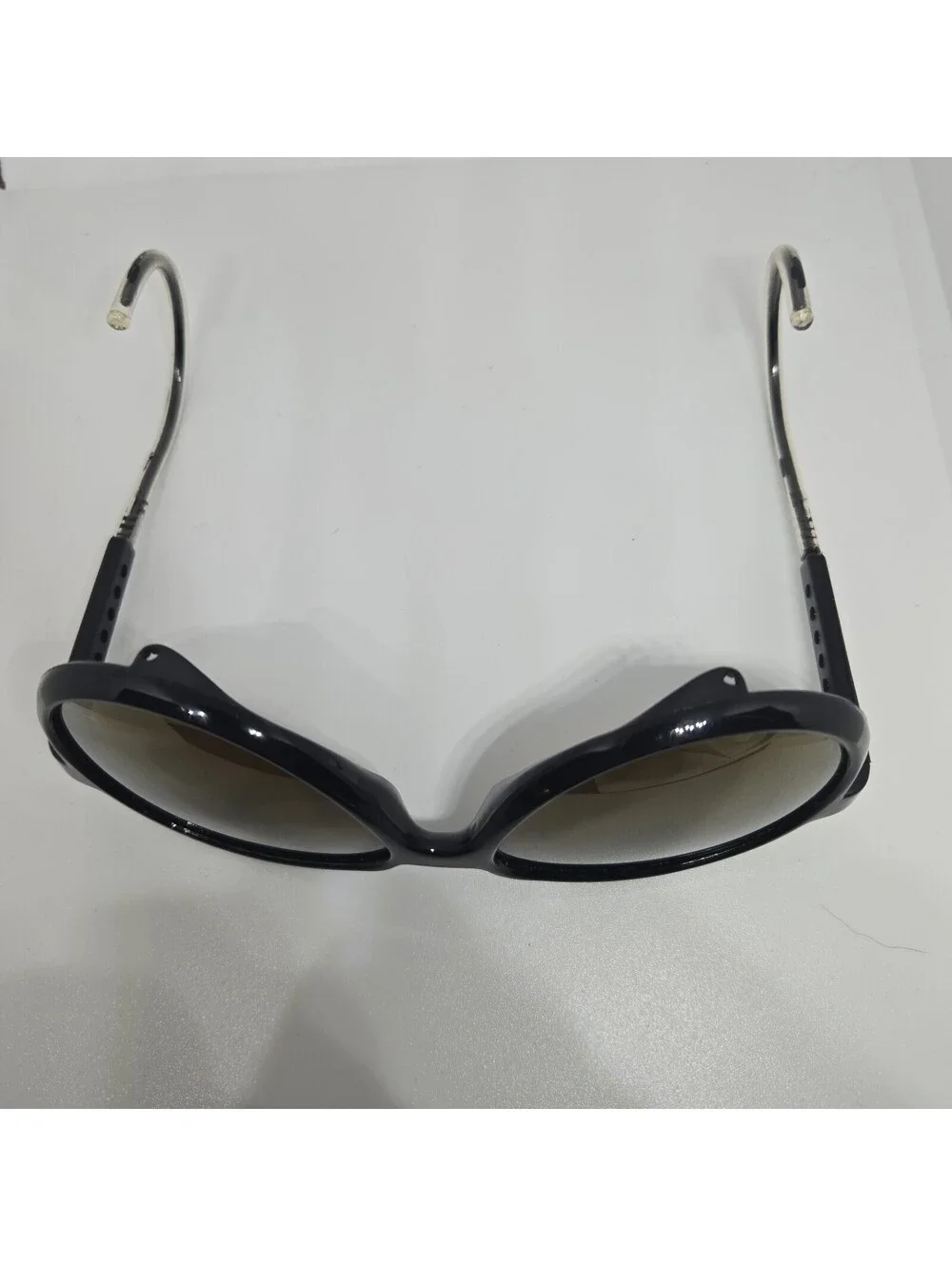 Vintage Bollé Irex 100 Style Acrylex Glacier Sunglasses Cable Temple Ski France